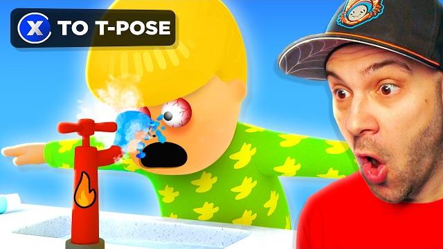 Everyday Tasks But I Can't Stop T-POSING! Everyday Tasks But I Can't Stop T-POSING!