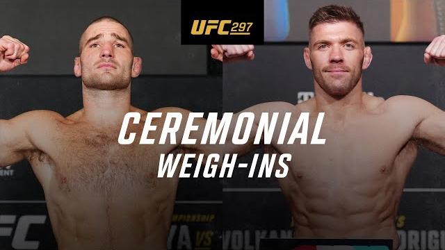 UFC 297: Ceremonial Weigh-In UFC 297: Ceremonial Weigh-In