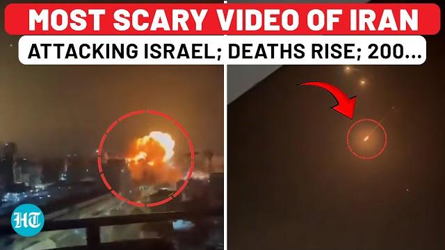 Most Scary Video Of Iran Missile Hitting Israel; Death Toll Rises; 200 Israelis Injured After… Most Scary Video Of Iran Missile Hitting Israel; Death Toll Rises; 200 Israelis Injured After…