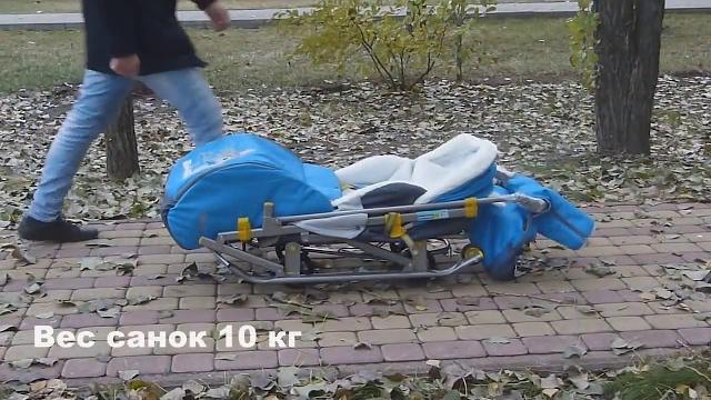 Санки коляска Ника 7-2 обзор Санки коляска Ника 7-2 обзор