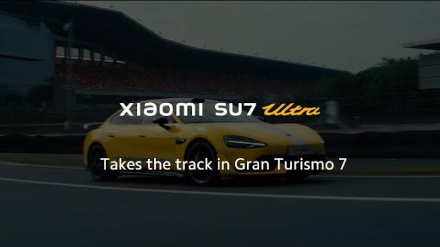 Xiaomi SU7 Ultra takes the track in Gran Turismo 7 Xiaomi SU7 Ultra takes the track in Gran Turismo 7