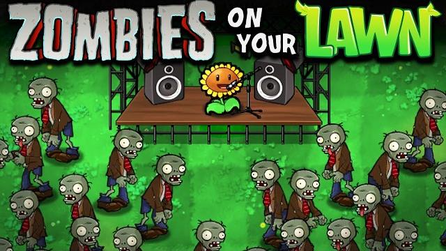 Zombies on Your Lawn MUSIC VIDEO (HD 60fps) - Plants vs. Zombies Ending Credits Song Zombies on Your Lawn MUSIC VIDEO (HD 60fps) - Plants vs. Zombies Ending Credits Song