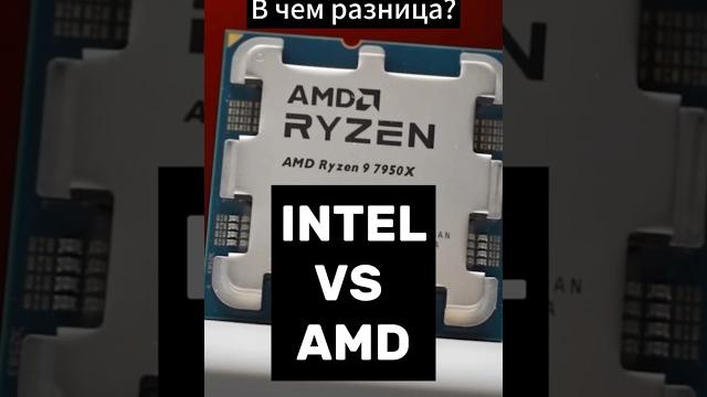 INTEL VS AMD. Разница между процессорами в 2024 #пк #игры #сборкапк #процессор #pc #intel #amd INTEL VS AMD. Разница между процессорами в 2024 #пк #игры #сборкапк #процессор #pc #intel #amd