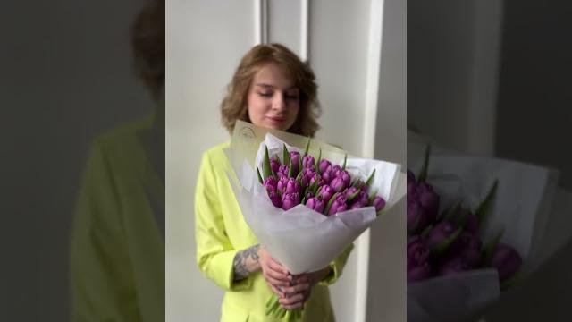 Букет из 25 тюльпанов "PERFECT" Букет из 25 тюльпанов "PERFECT"
