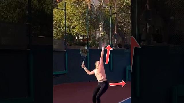 Mirra Andreeva Serve Technique Mirra Andreeva Serve Technique