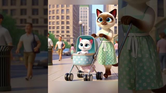 Мама-кошка Не Может Контролировать Своего Котенка #юмор #смех #кошки #животные #мультик Мама-кошка Не Может Контролировать Своего Котенка #юмор #смех #кошки #животные #мультик