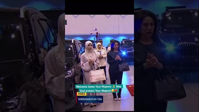 Welcome home Your Majesty May God protect Your Majesty #royal #mateen #brunei #royalbrunei Welcome home Your Majesty May God protect Your Majesty #royal #mateen #brunei #royalbrunei