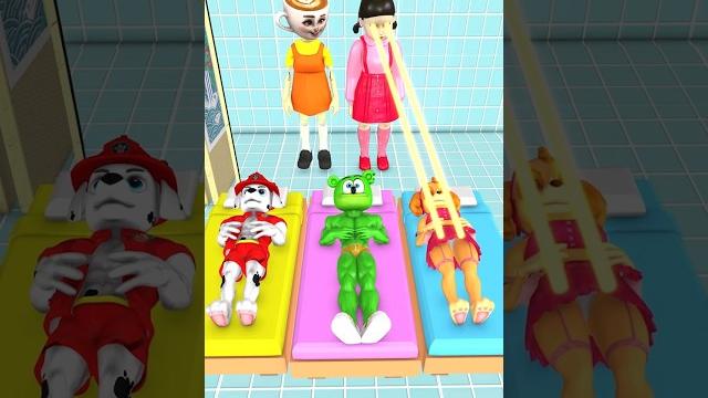 GTA V - Who Will Win Squidgame & Cappuccino Laser #pawpatrol #marshall #funny #gummybear GTA V - Who Will Win Squidgame & Cappuccino Laser #pawpatrol #marshall #funny #gummybear