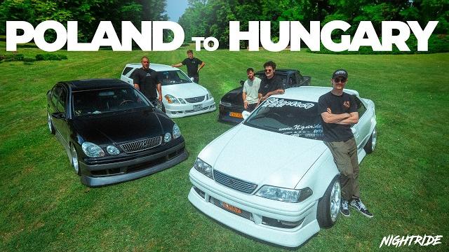 Across Europe in 4 Old JDM Cars Across Europe in 4 Old JDM Cars