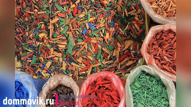 Щепа декоративная в ландшафтном дизайне Щепа декоративная в ландшафтном дизайне
