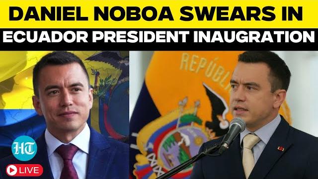 Ecuador LIVE | Daniel Noboa Swearing In Ceremony | Second Term As President | Ecuador News LIVE Ecuador LIVE | Daniel Noboa Swearing In Ceremony | Second Term As President | Ecuador News LIVE