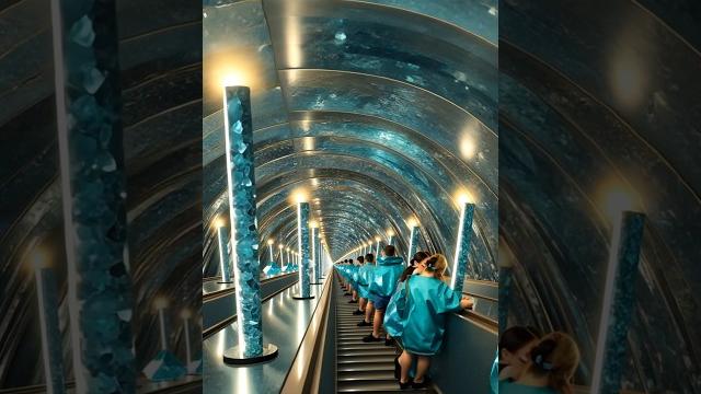 Метро Горный институт (декор от нейросети) Метро Горный институт (декор от нейросети)