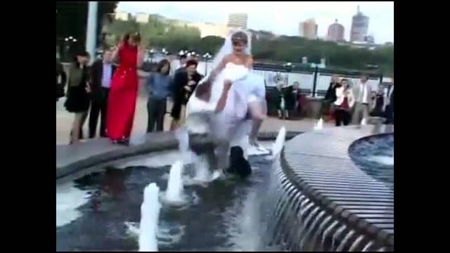 Топ 5. Падения на свадьбе Топ 5. Падения на свадьбе