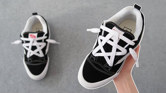 HOW TO STAR LACE YOUR KNU SKOOL VANS (EASY) HOW TO STAR LACE YOUR KNU SKOOL VANS (EASY)