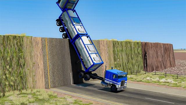 Cars vs Unfinished Roads in GTA 5 Cars vs Unfinished Roads in GTA 5