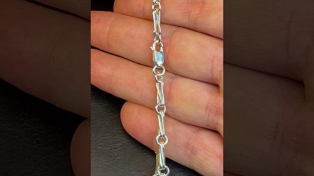 Silver chain making. Silver chain making.