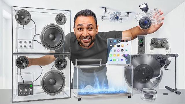 I spent $10,000 on the craziest TRANSPARENT Tech. I spent $10,000 on the craziest TRANSPARENT Tech.