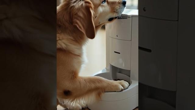Умная собака сама себя прокормит! ️ Пес освоил умную кормушку #милота #cute #умнаясобака #smartdog Умная собака сама себя прокормит! ️ Пес освоил умную кормушку #милота #cute #умнаясобака #smartdog