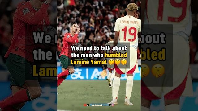 The man who HUMBLED Lamine Yamal The man who HUMBLED Lamine Yamal