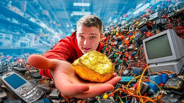 СКОЛЬКО ЗОЛОТА МОЖНО ДОБЫТЬ ИЗ СТАРОЙ ТЕХНИКИ? СКОЛЬКО ЗОЛОТА МОЖНО ДОБЫТЬ ИЗ СТАРОЙ ТЕХНИКИ?