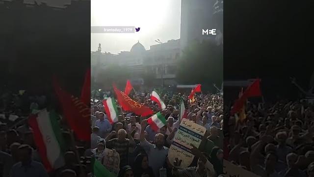 President Pezeshkian stands with students at Tehran rally against US as anti-US protests erupt President Pezeshkian stands with students at Tehran rally against US as anti-US protests erupt
