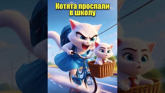 Котята проспали в школу в нейросети #нейросеть #кот #юмор #мультик #cats #aiart #dalle3 #chatgpt #ии Котята проспали в школу в нейросети #нейросеть #кот #юмор #мультик #cats #aiart #dalle3 #chatgpt #ии