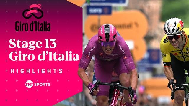STEEP & PUNCHY FINALE! | Men's Giro d'Italia Stage 13 Race Highlights | TNT Sports Cycling STEEP & PUNCHY FINALE! | Men's Giro d'Italia Stage 13 Race Highlights | TNT Sports Cycling