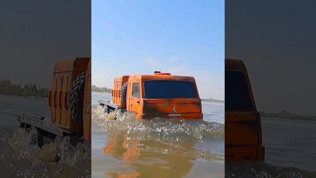 Stuck in Mud: Kamaz 8x8 and UAZ 4x4 RC Cars #3 Stuck in Mud: Kamaz 8x8 and UAZ 4x4 RC Cars #3