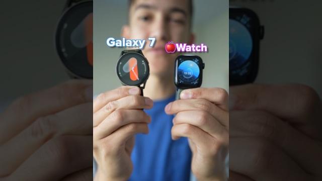 Apple vs Galaxy Watch Apple vs Galaxy Watch
