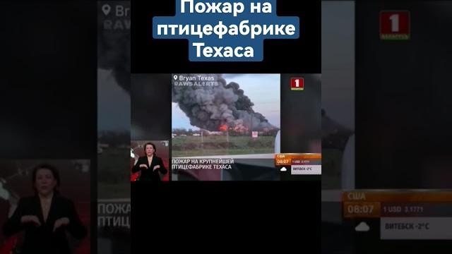Крупнейшая птицефабрика США в огне. На предприятии в Техасе произошёл мощный взрыв #сша #техас Крупнейшая птицефабрика США в огне. На предприятии в Техасе произошёл мощный взрыв #сша #техас