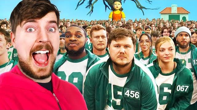 Игра в Кальмара в Реальной Жизни на $456,000! Игра в Кальмара в Реальной Жизни на $456,000!