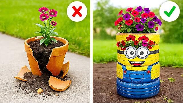 MAKE YOUR FRONT YARD POP! Easy & Beautiful DIY Garden Ideas ️ MAKE YOUR FRONT YARD POP! Easy & Beautiful DIY Garden Ideas ️