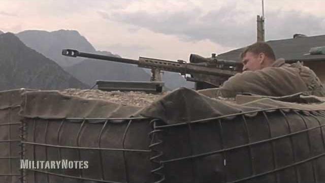 Hunting for Taliban - Barrett M107 .50 BMG Rifle & Mk211 RAUFOSS Hunting for Taliban - Barrett M107 .50 BMG Rifle & Mk211 RAUFOSS