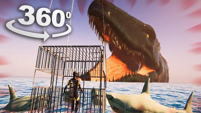360° VR Jurassic World the sea monster 360° VR Jurassic World the sea monster