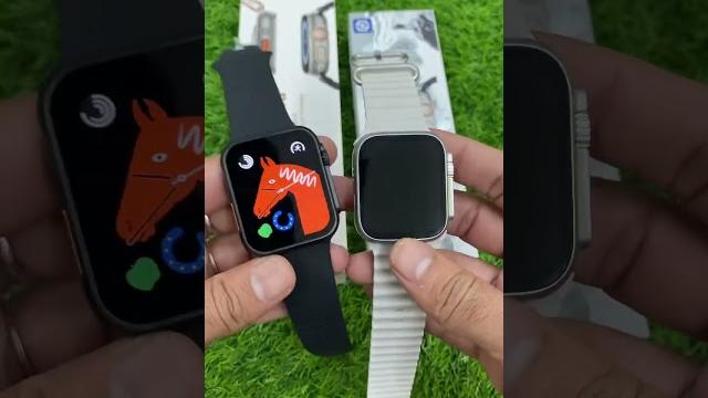 T800 Ultra vs N8 Ultra Series 8 Smart watch Review | T800 Ultra Smart Watch Unboxing #shorts T800 Ultra vs N8 Ultra Series 8 Smart watch Review | T800 Ultra Smart Watch Unboxing #shorts