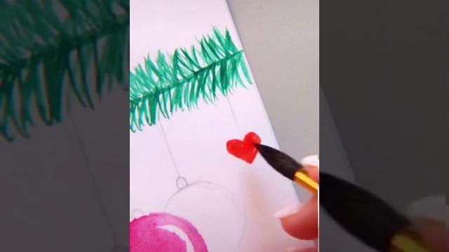 Рисунок на новый год Рисунок на новый год