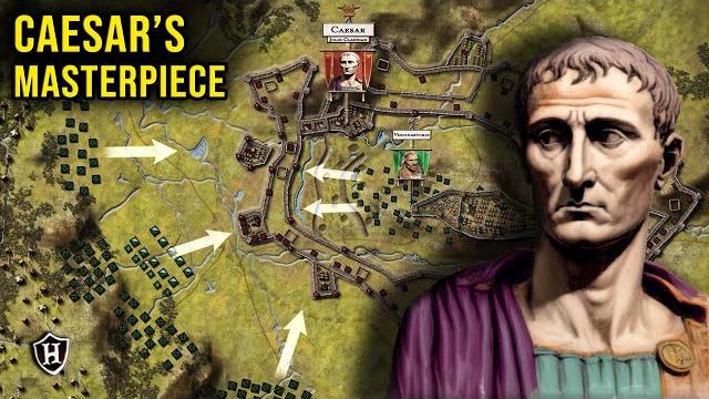 Caesar's Masterpiece - Siege of Alesia, 52 BC Caesar's Masterpiece - Siege of Alesia, 52 BC