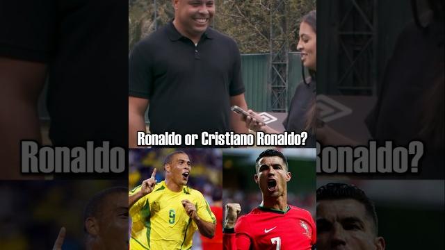 R9 chooses between Messi, Cristiano and Ronaldo R9 chooses between Messi, Cristiano and Ronaldo