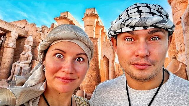 Первый раз в Египте! Приехали в Хургаду и Обалдели. Экскурсия в Луксор и в пустыню к бедуинам #1 Первый раз в Египте! Приехали в Хургаду и Обалдели. Экскурсия в Луксор и в пустыню к бедуинам #1