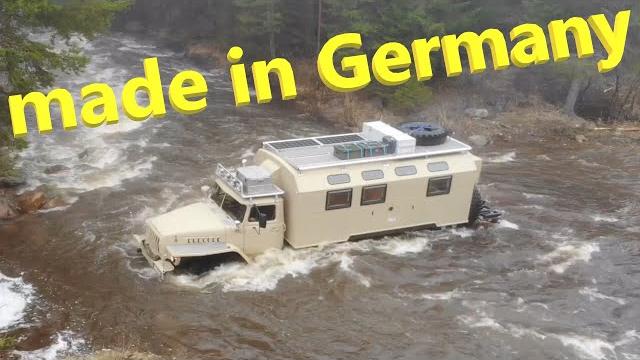 Автодом УРАЛ из Германии! Немцы сделали дом на колесах из старого военного грузовика Автодом УРАЛ из Германии! Немцы сделали дом на колесах из старого военного грузовика