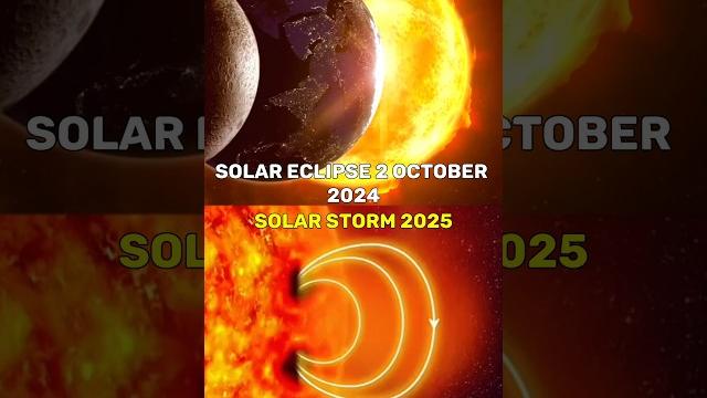 Solar eclipse vs solar storm #earth Solar eclipse vs solar storm #earth