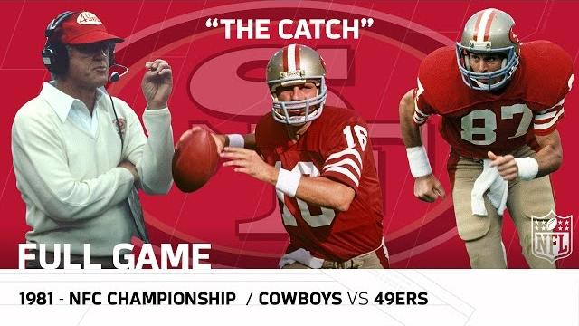 "The Catch" Cowboys vs. 49ers 1981 NFC Championship | NFL Full Game "The Catch" Cowboys vs. 49ers 1981 NFC Championship | NFL Full Game
