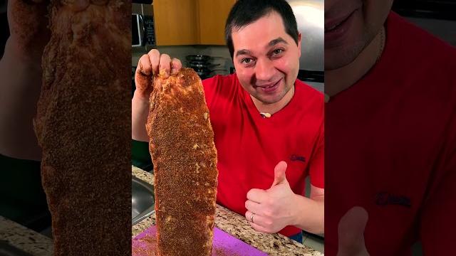 Секрет ресторанных ребрышек в духовке. Мясо тает во рту! Невероятно вкусные и нежные свиные рёбра. Секрет ресторанных ребрышек в духовке. Мясо тает во рту! Невероятно вкусные и нежные свиные рёбра.