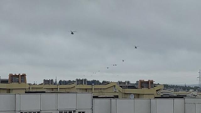 Боевые вертолёты над Минском 20.09.2021 Боевые вертолёты над Минском 20.09.2021