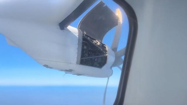 Plane Engine Starts Falling Apart Plane Engine Starts Falling Apart