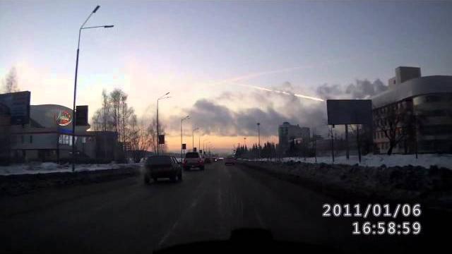 Метеорит видео с регистратора 15.02.2013 Метеорит видео с регистратора 15.02.2013
