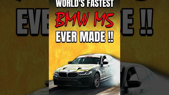 World's Fastest BMW M5 CS!! World's Fastest BMW M5 CS!!