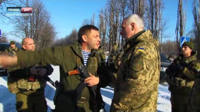 Диалог Александра Захарченко с офицером ВСУ Диалог Александра Захарченко с офицером ВСУ