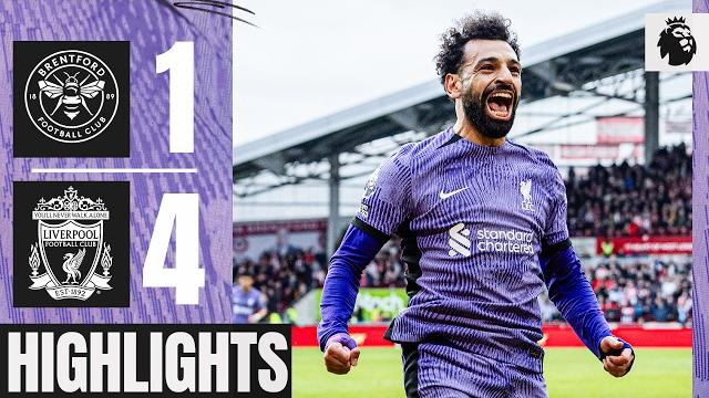 Salah returns with a GOAL & ASSIST as Reds score FOUR! | Brentford 1-4 Liverpool | Highlights Salah returns with a GOAL & ASSIST as Reds score FOUR! | Brentford 1-4 Liverpool | Highlights