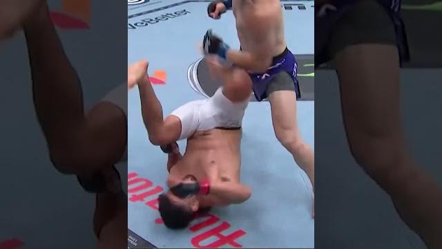 WHAT A KNOCKDOWN!! #ufc316 WHAT A KNOCKDOWN!! #ufc316